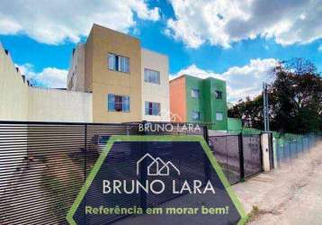 Apartamento à venda em são joaquim de bicas mg, bairro alvorada industrial