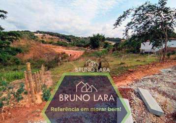 Terreno à venda, 480 m² - jardim vila rica - são joaquim de bicas/mg