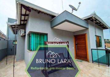 Casa com 4 dormitórios à venda, 250 m² por r$ 849.000,00 - três poderes - igarapé/mg