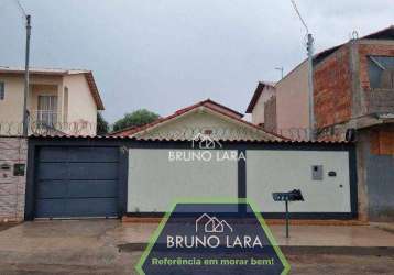 Excelente casa disponível para locação no bairro resplendor - igarapé/mg.