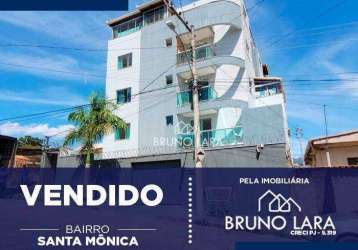 Apartamento de cobertura à venda em igarapé mg, bairro santa mônica.