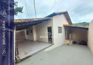 Casa disponível para evnda e  locação no bairro marechal rondon, igarapé-mg.