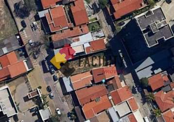 Terreno comercial à venda na rua joão teodoro, 321, vila industrial, campinas por r$ 318.000