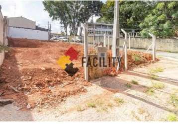 Terreno comercial à venda na rua cônego pedro bonhomme, 2203, jardim bela vista, campinas por r$ 800.000