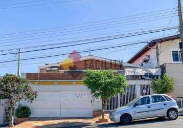 Casa comercial à venda na rua nuno álvares pereira, 349, vila nogueira, campinas, 240 m2 por r$ 750.000