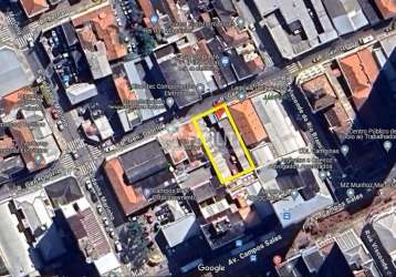 Terreno comercial à venda na rua general osório, 43, centro, campinas por r$ 920.000
