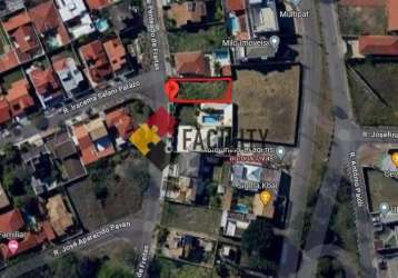 Terreno comercial à venda na rua valentina penteado de freitas, 4400, parque das universidades, campinas por r$ 500.000