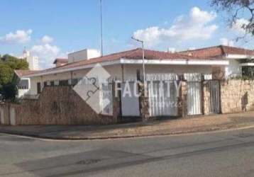 Casa comercial à venda na rua francisco alves, 78, botafogo, campinas, 318 m2 por r$ 1.500.000