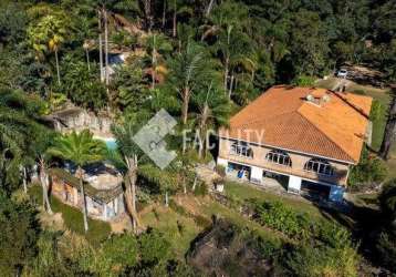 Fazenda com 9 salas à venda na jatobá, 10, loteamento retiro recanto tranquilo, atibaia, 1000 m2 por r$ 2.500.000