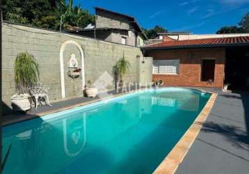 Casa com 5 quartos à venda na rua fernando de andrade júnior, 261, jardim conceição (sousas), campinas, 223 m2 por r$ 1.100.000