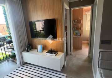 Apartamento com 2 quartos à venda na etelvina maria de jesus da silva, 750, jardim santa genebra, campinas, 43 m2 por r$ 280.000