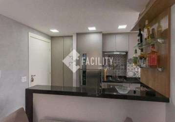 Apartamento com 2 quartos à venda no jardim do lago continuação, campinas , 51 m2 por r$ 295.000