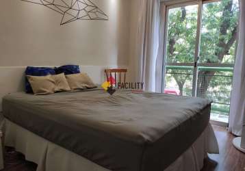 Apartamento com 1 quarto para alugar na rua culto à ciência, 689, botafogo, campinas, 54 m2 por r$ 1.500