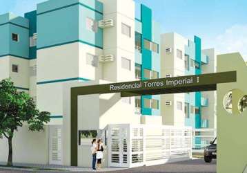 Apartamento para venda em cuiabá, residencial torres imperial i, 3 dormitórios, 1 suíte, 2 banheiros, 1 vaga