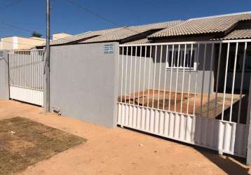 Casa para venda em várzea grande, canellas - loteamento nova fronteira, 2 dormitórios, 1 banheiro, 2 vagas