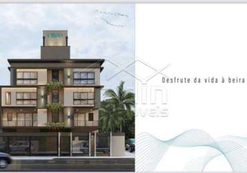 Apartamento 03 suítes, frente mar, r$ 640.000,00, meia praia, navegantes!