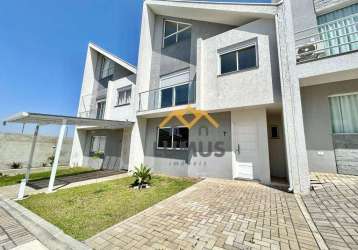 Sobrado semi mobiliado com 3 dormitórios à venda, 144 m² por r$ 830.000,00 - campo comprido - curitiba/pr