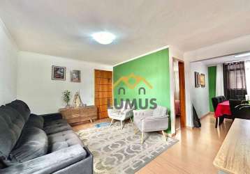 Apartamento com 3 dormitórios à venda, 75 m² por r$ 315.000,00 - água verde - curitiba/pr