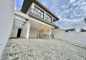 Casa com 3 dormitórios à venda, 209 m² por r$ 1.250.000,00 - xaxim - curitiba/pr