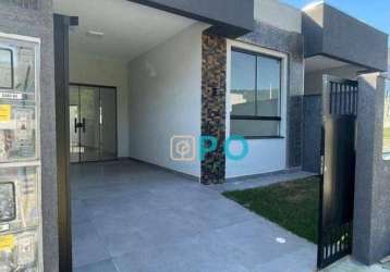 Casa à venda, 69 m² por r$ 350.000,00 - nossa senhora de fatima - penha/sc