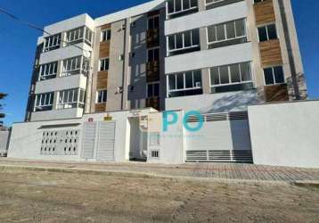 Apartamento com 2 dormitórios à venda, 64 m² por r$ 415.000 - meia praia - navegantes/sc