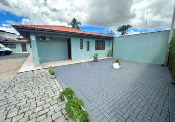 Casa com terreno 25x21 - são josé dos pinhais - r$ 850 mil