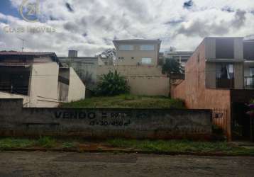 Terreno à venda em londrina, champagnat, com 450 m²