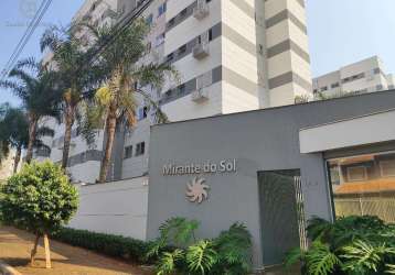 Apartamento à venda em londrina, santiago, com 3 quartos, com 69 m², residencial mirante do sol