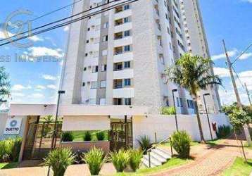 Apartamento à venda em londrina, jardim morumbi, com 3 quartos, com 64.3 m², duetto residence