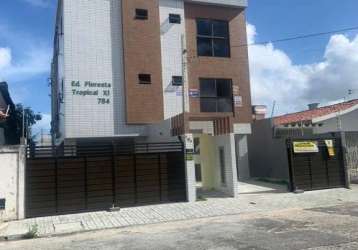 Apartamento à venda em joão pessoa-pb, jaguaribe: 2 quartos, 1 suíte, sala, garagem e 53,70 m² de área.