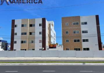 Apartamento à venda em joão pessoa-pb, bairro muçumagro: 2 quartos, 1 sala, 1 banheiro, 1 vaga de garagem, 44,00 m².