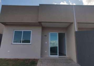 Casa para venda em foz do iguaçu, condominio venezza, 2 dormitórios, 1 suíte, 2 banheiros, 1 vaga