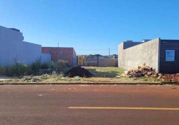 Terreno para venda em foz do iguaçu, loteamento dom miguel osman