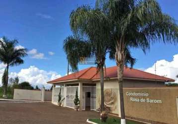 Terreno para venda em santa terezinha de itaipu, condominio rosa de saron