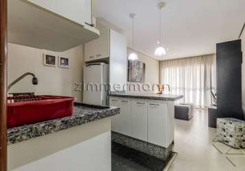 Flat com 1 quarto à venda na avenida brigadeiro luís antônio, --, jardim paulista, são paulo, 43 m2 por r$ 450.000