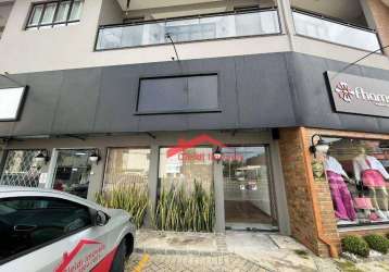 Loja para alugar, 55 m² por r$ 2.786,00/mês - saguaçu - joinville/sc