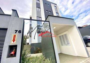 Apartamento com 2 dormitórios à venda, 54 m² por r$ 369.153,84 - atiradores - joinville/sc