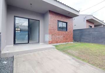 Casa em condomínio fechado com 2 quartos à venda no testo salto, blumenau , 68 m2 por r$ 400.000