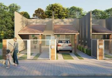 Casa com 2 quartos à venda na rua flor de laranjeira, figueira, gaspar, 52 m2 por r$ 259.000