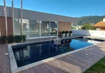 Casa com 3 dormitórios à venda, 350 m² por r$ 3.000.000,00 - joão paulo - florianópolis/sc