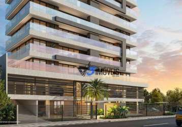 Apartamento garden com 3 dormitórios à venda, 120 m² por r$ 3.470.000,00 - caiobá - matinhos/pr