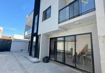 Sobrado em condominio,3 dormitórios à venda, 143 m²- capão da imbuia