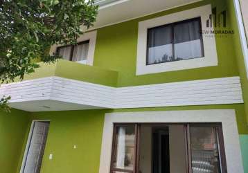 Sobrado em condominio, 3 dormitórios à venda, 102 m² - boqueirão - curitiba