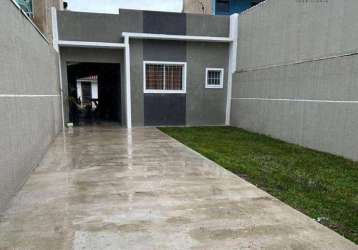 Casa 2 dormitórios à venda, 60 m² - fazendinha