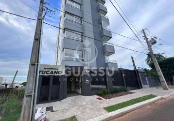 Apartamento com 02 dormitórios sendo 01 suíte e sacada no edifício residencial tucano