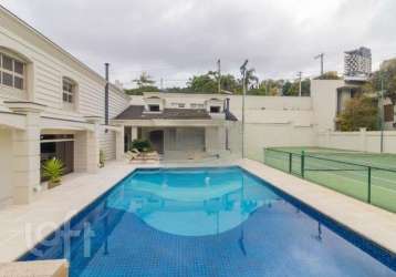 Casa com 4 quartos à venda na professor nicolau de morais barros, 37, pinheiros, são paulo por r$ 10.500.000