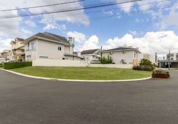 Terreno em condomínio fechado à venda na rua josé tomasi, 142, santa felicidade, curitiba, 347 m2 por r$ 1.150.000