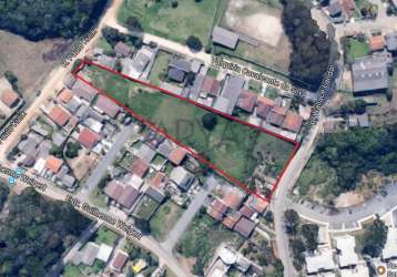 Terreno comercial à venda na rua walace landal, 163, santa cândida, curitiba, 5000 m2 por r$ 3.000.000