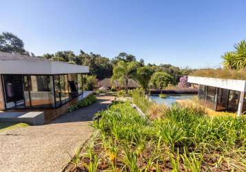 Casa em condomínio fechado com 2 quartos à venda na estrada da cachoeira, 1000, rondinha, campo largo, 478 m2 por r$ 2.800.000