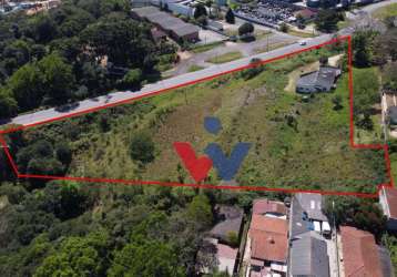 Terreno à venda, 10250 m² por r$ 5.700.000,00 - taboão - curitiba/pr